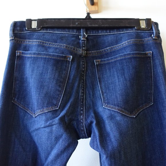 BR premium denim jeans 28 Petite 28P Skinny Ankle stretch  mid-rise Medium wash - Picture 11 of 16
